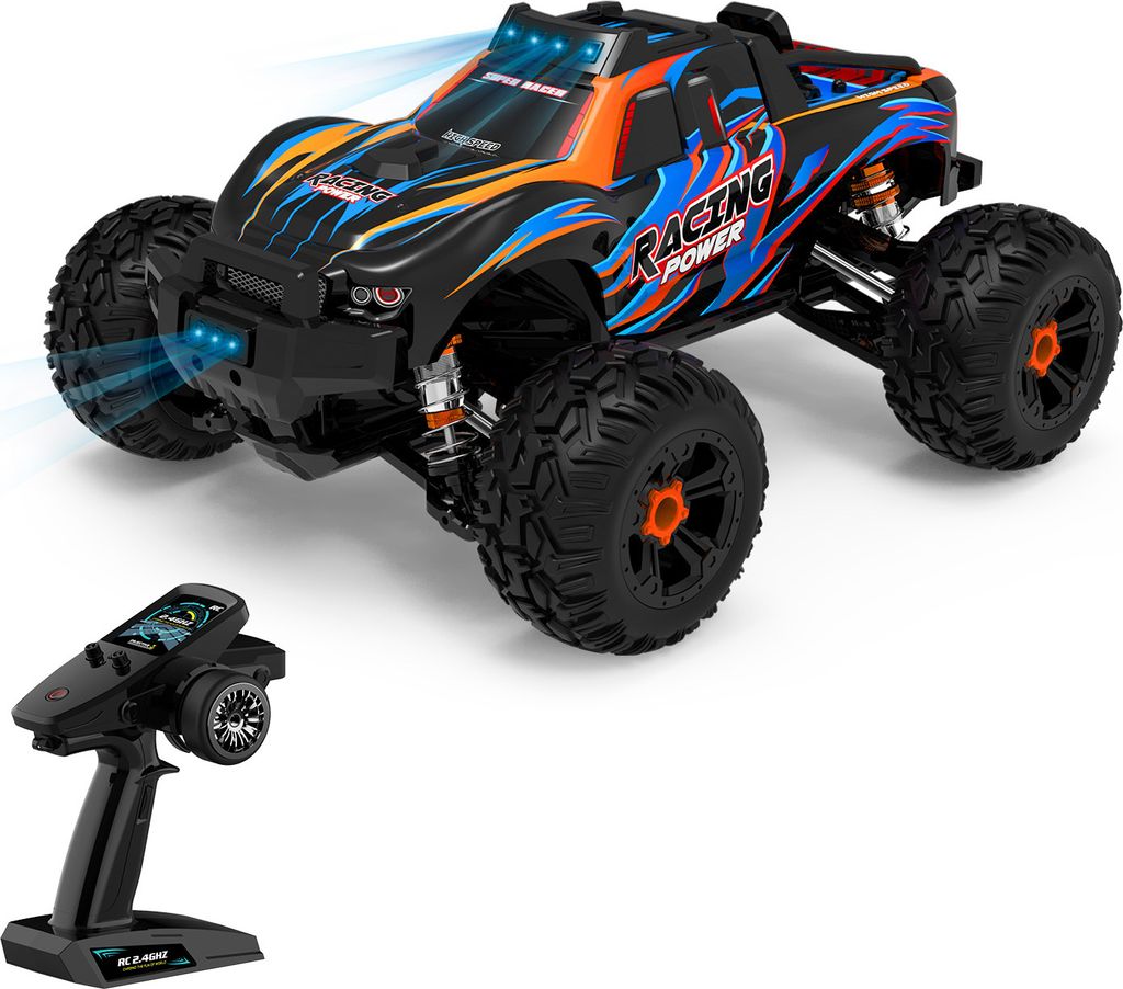 Ferngesteuertes Auto, 1:16 RC Auto Offroad, 40km/h All Terrain RC Car, 2,4 GHz Fernsteuerung Auto für Erwachsene und Kinder ab 8 10 Jahre