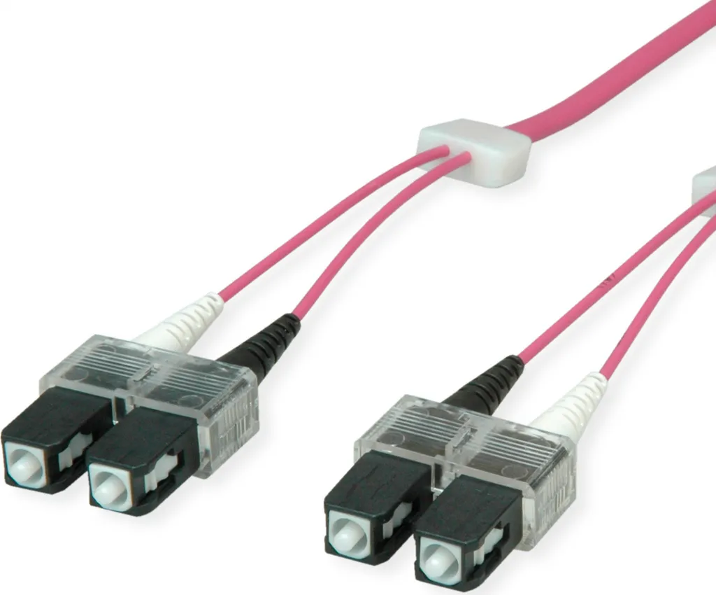Cavo Fibra Ottica EasyLan OM4 LED SC/SC 1m | Soluzione Business