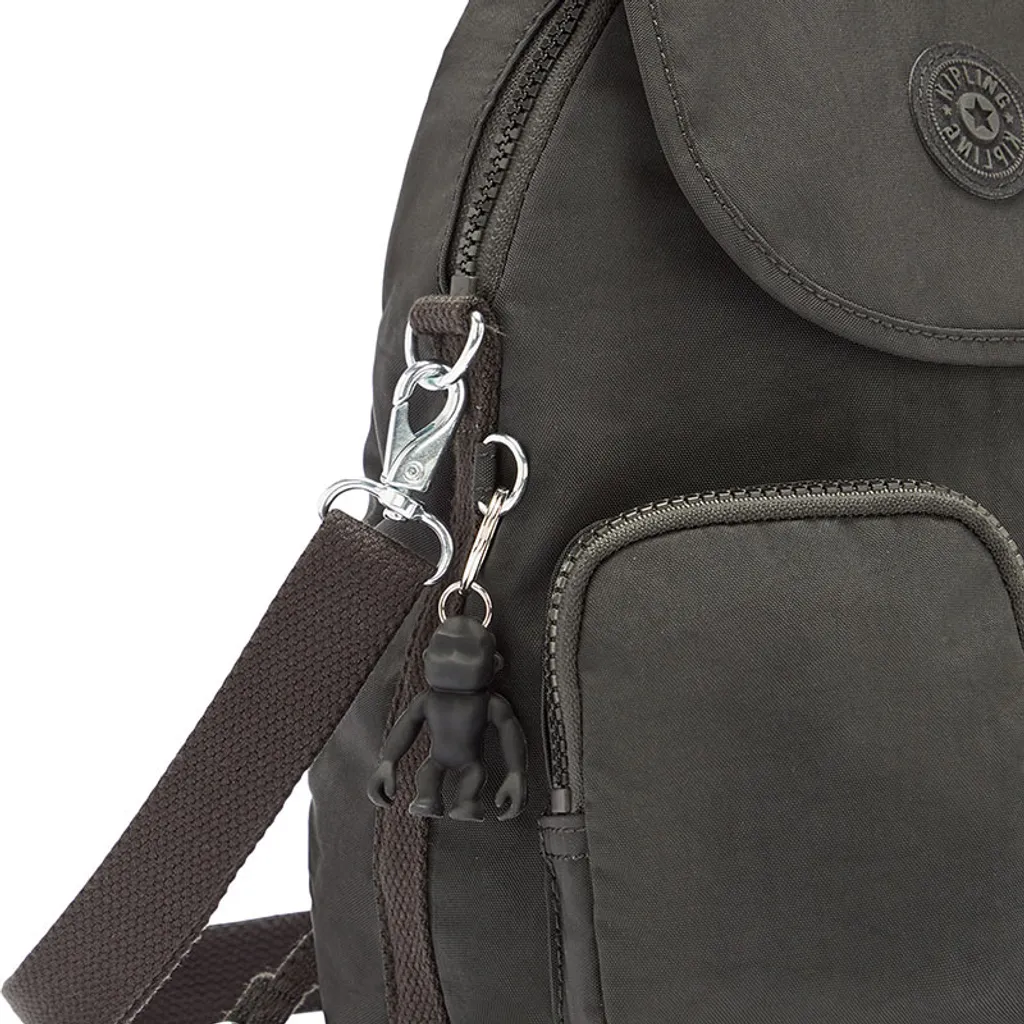 Kipling Firefly UP Sac Modulable Noir - Multi-poches et Déperlant - 12