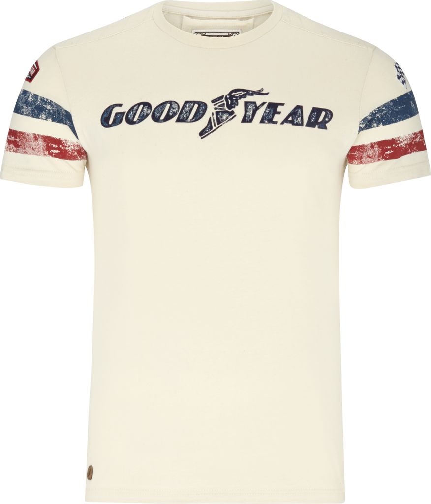 Goodyear T-Shirt GRAND BEND mit stylischem Markenprint Produktbild 