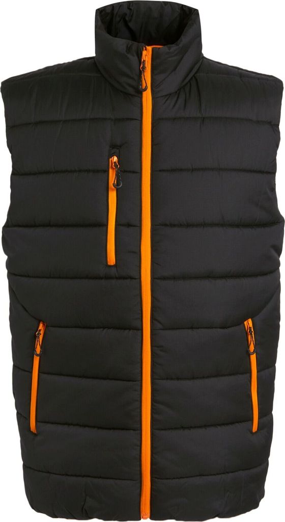 Regatta Professional - Weste für Herren RG9318 (XL) (Schwarz/Orangenpop)