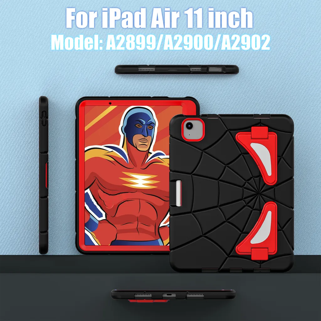 Étui de Protection Antichoc iPad Air 11 M2 2024 Robuste Support Intégré