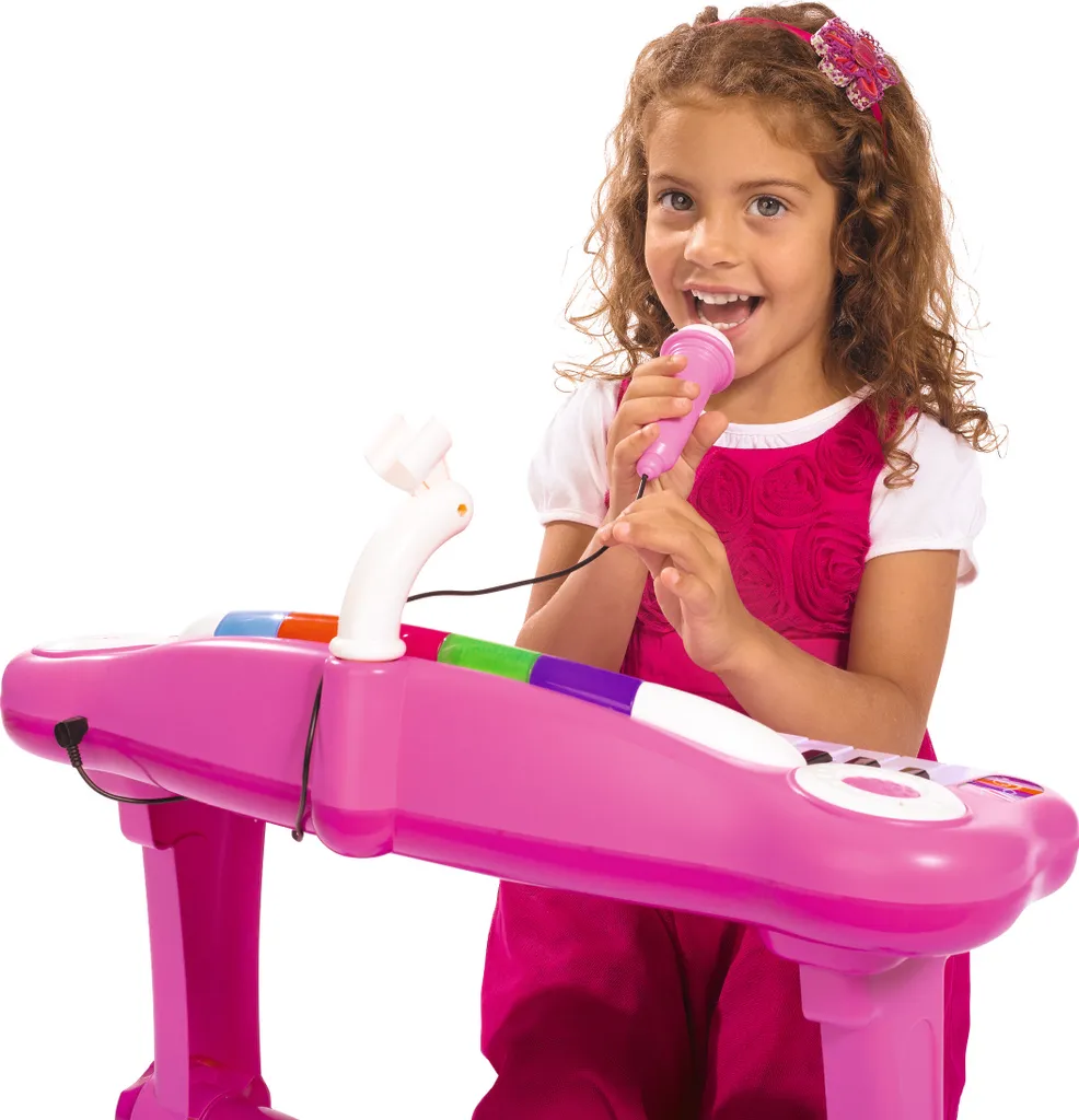 Simba Standkeyboard pour enfants : Clavier électronique avec micro intégré - 5