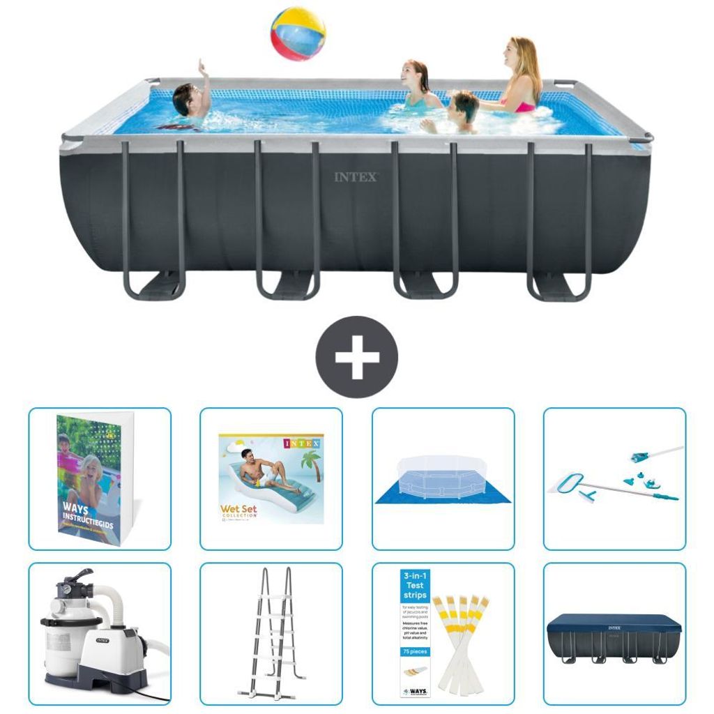Ultra XTR Pool Rechteckig - 549x274x132 cm - 9-teilig S618
