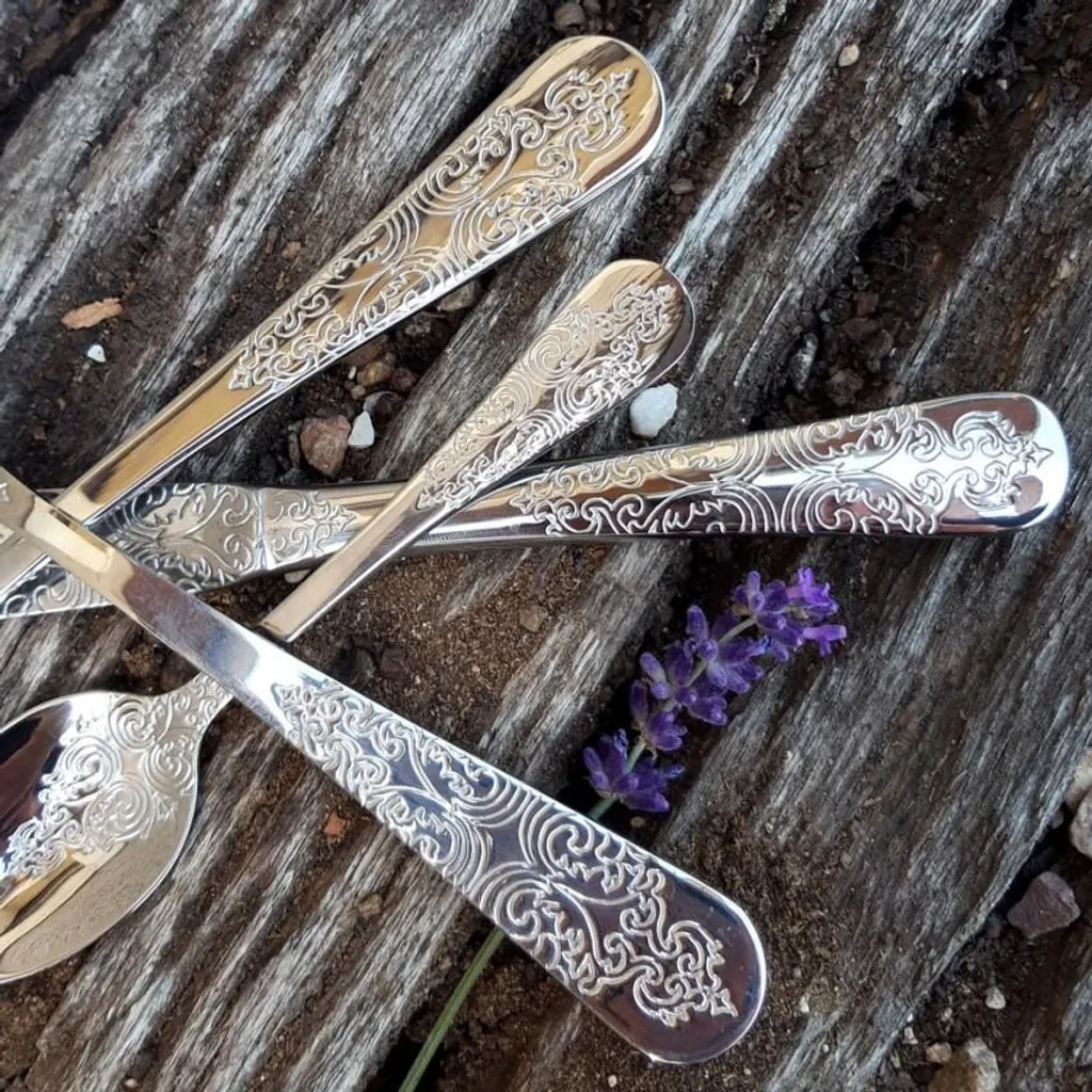 Set de 6 Fourchettes de Table Antique pour Réceptions et Dîners Chic