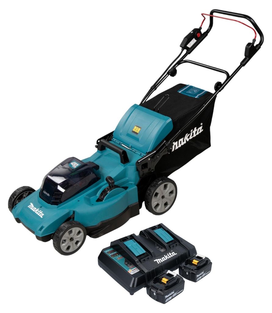 Makita DLM 480 PT2 Akku Rasenmäher 36 V ( 2x 18 V ) 48 cm Produktbild 