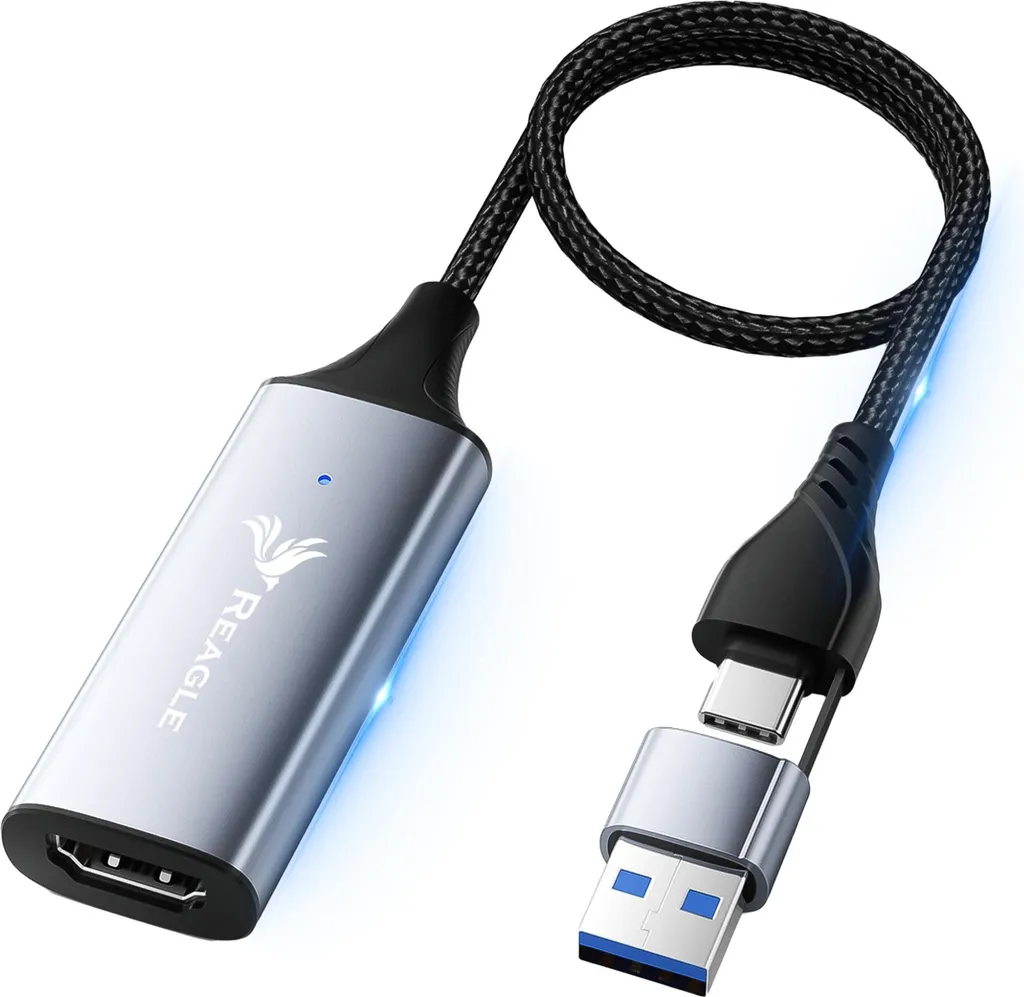 Scheda Acquisizione 4K HDMI USB - Video Grabber Gaming per PS5/Switch