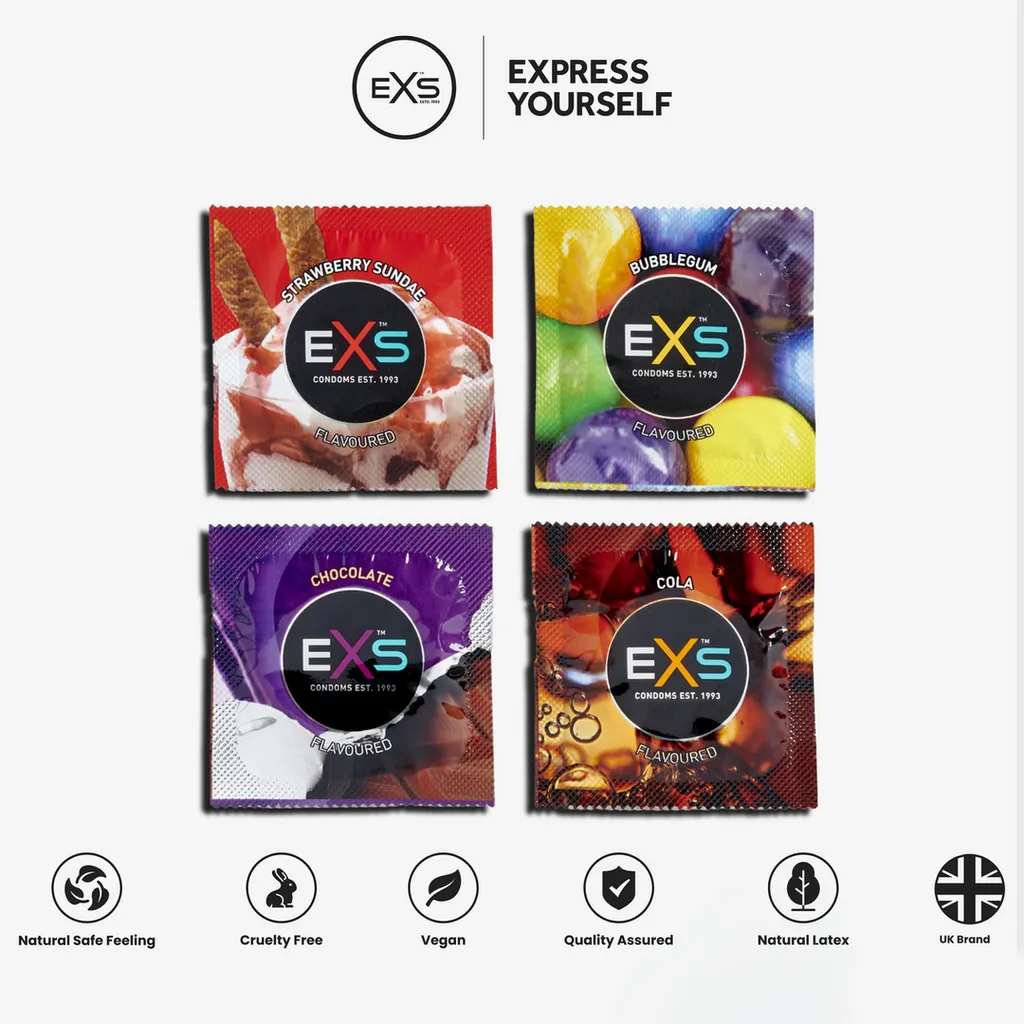 Pack de 48 Préservatifs EXS - Solution Idéale contre la Routine Intime