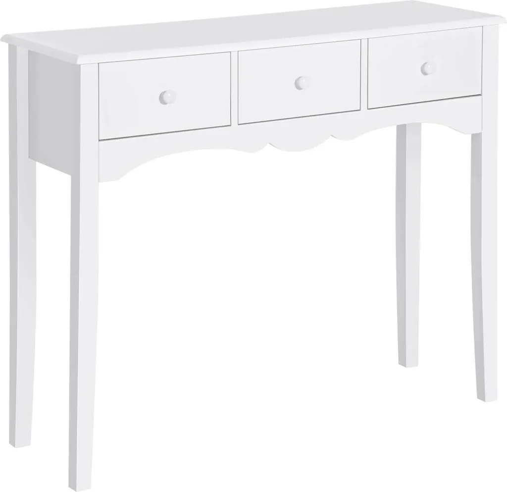 Console pour couloir et salon table d'appoint 100 cm avec rangements