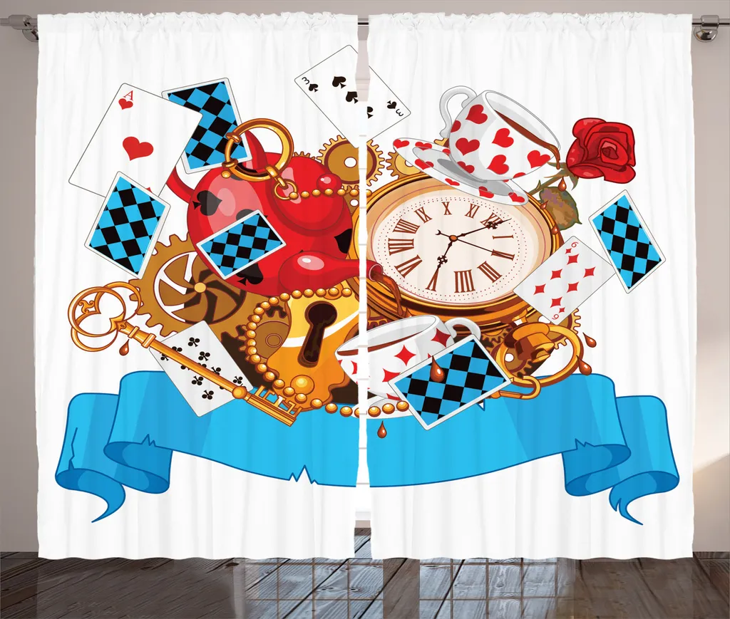 ABAKUHAUS Tenda Fantasy World 280x175 cm: Tende Cameretta con Ganci