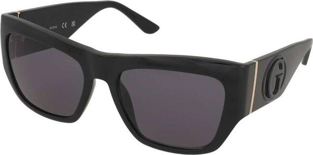Guess GU00252 Shiny black 54/17/135 Damen Sonnenbrillen