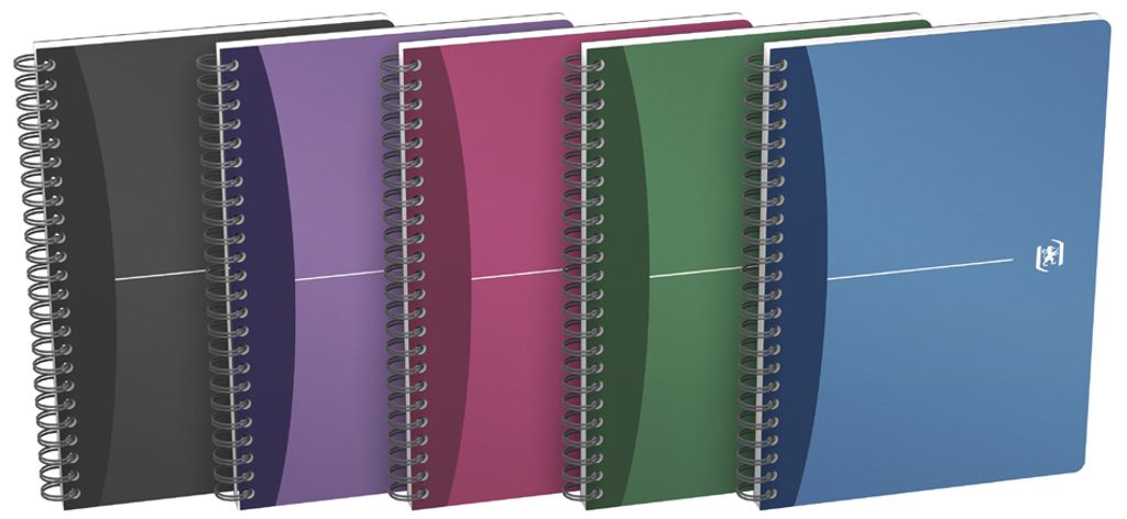 Quaderno a spirale Oxford Office, DIN A5, a scacchiera, 50 Immagine del prodotto 