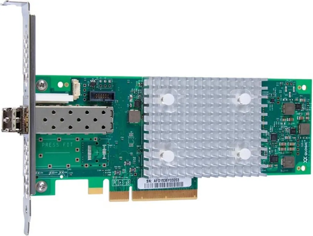 Carte HBA Lenovo 16Gb FC Monoport Enhanced Gen 5 avec Technologie QLogic