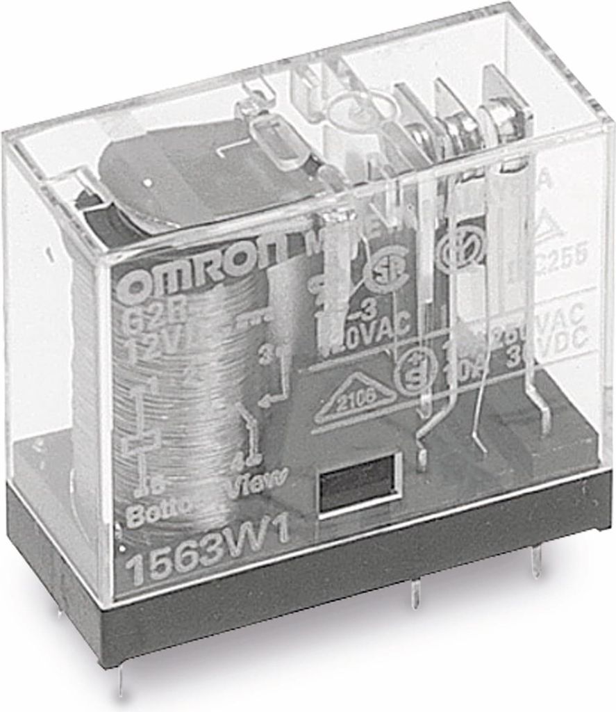 OMRON Relais G2R2E-24, print, 2xUM, 24 V-, 5 A