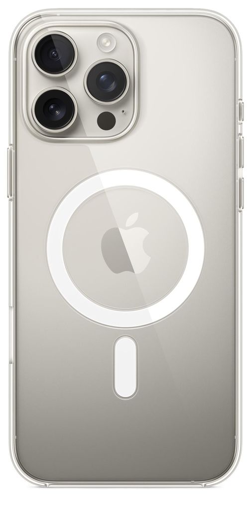 Apple iPhone 16 Pro Max Clear Case mit MagSafe, transparent Produktbild 