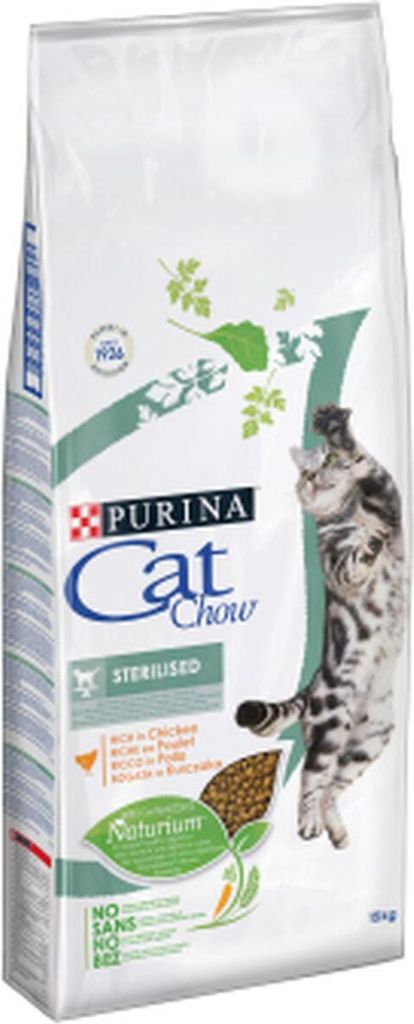Purina CAT CHOW STERILISED Adult Huhn Katzenfutter 1,5 Kg