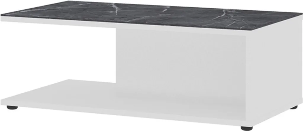 Table basse salon 109 cm Klaus style marbre pour recevoir