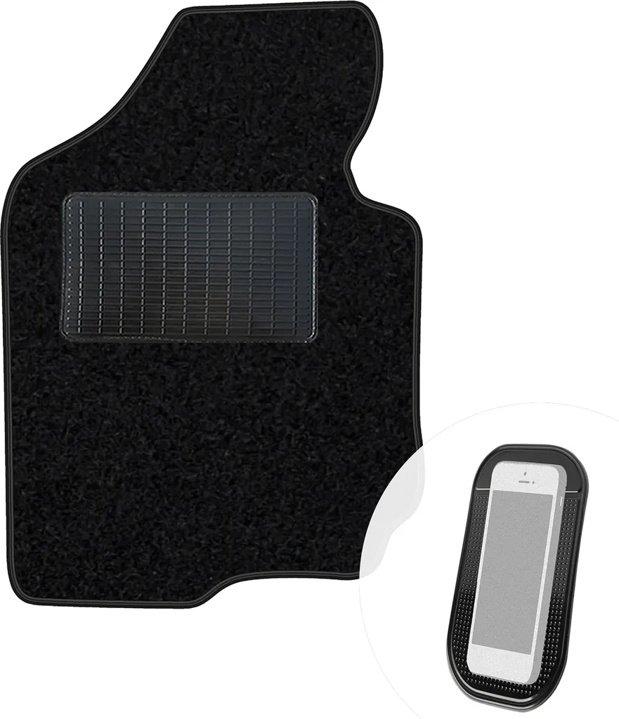 Tappetino Conducente Kia Carens 2006-12 | Velluto Tecnico moto-MOLTICO
