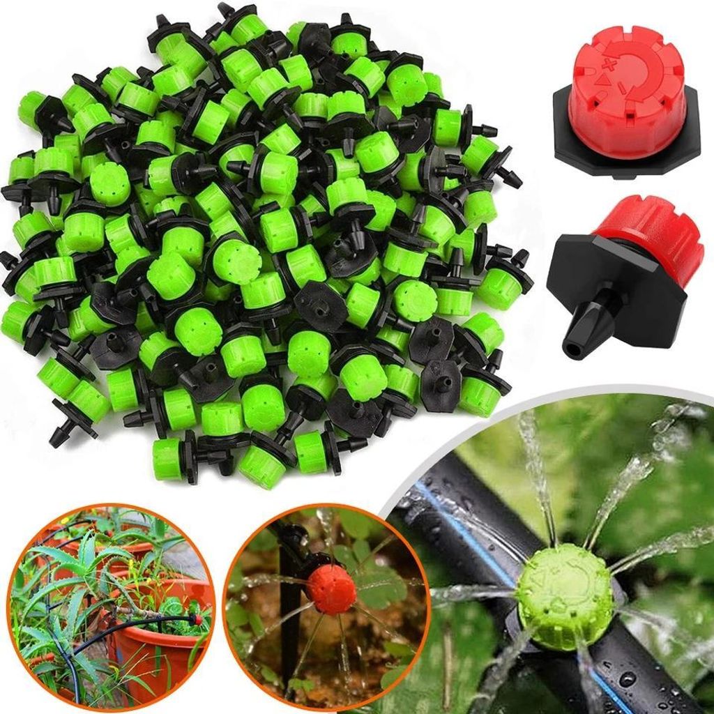 200X Garten Bewässerung Automatische Bewässerungssystem Micro Tropfer Sprinkler