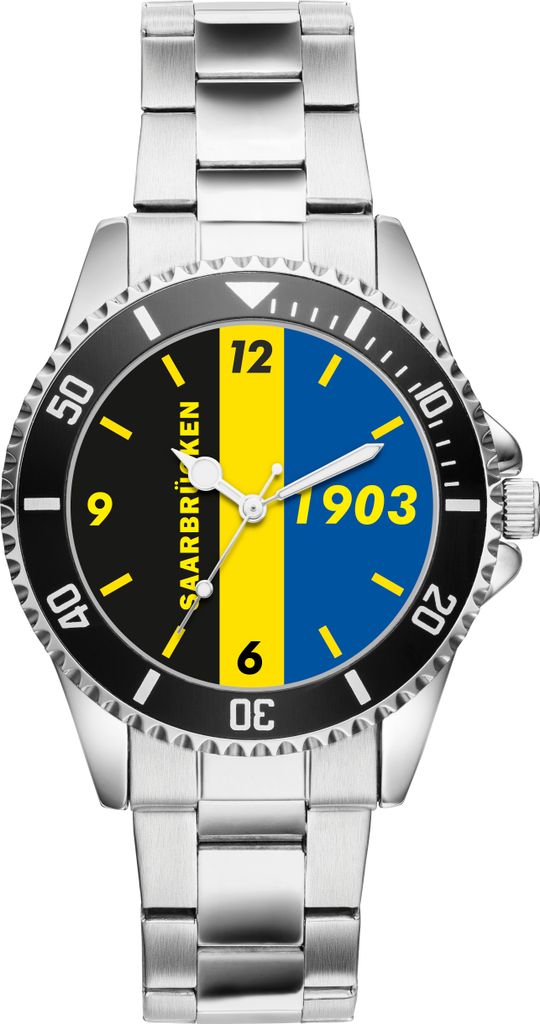 KIESENBERG Herrenuhr Armbanduhr Saarbrücken Geschenk Fan Produktbild 