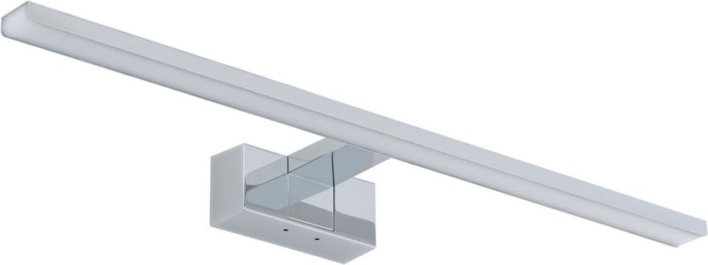 Wandlampe LED Aluminium 60 cm breit IP44 Chrom 4000 K neutralweiß 950 lm Modern Wandleuchte