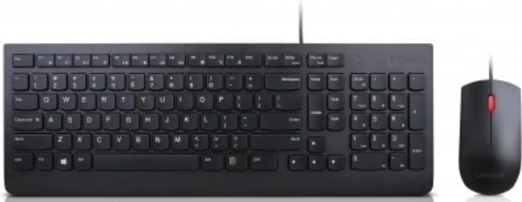 Clavier Lenovo Essential Wired - Solution Anti-Fatigue pour Saisie Rapide