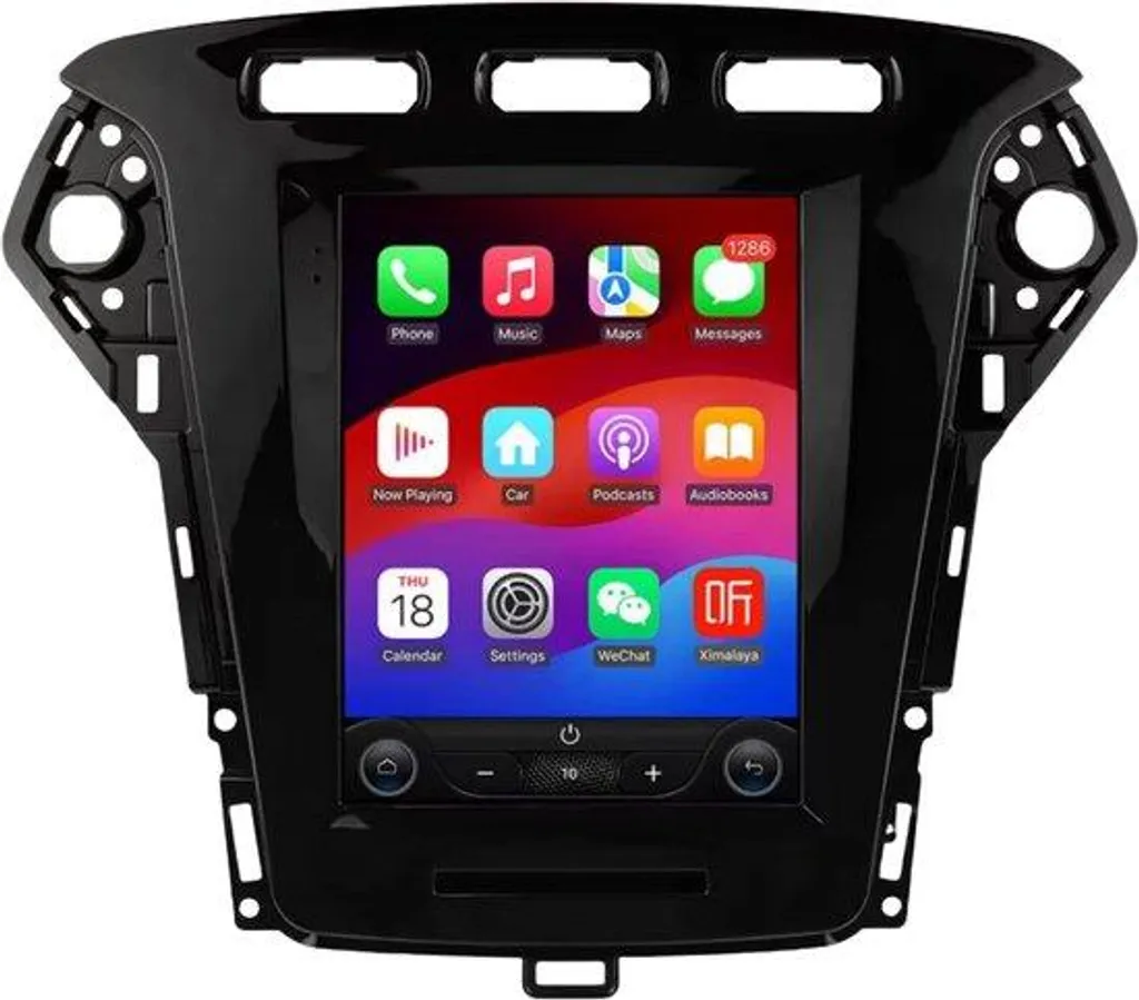 Autoradio Android 14 CarPlay pour Ford Mondeo MK4 et Galaxy 2011-2013