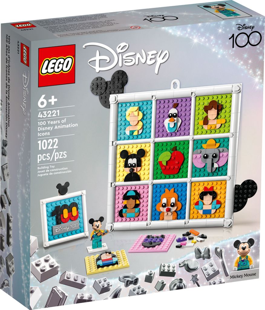 LEGO 43221 | Disney 100 ans d'icônes de dessins animés Image du produit 
