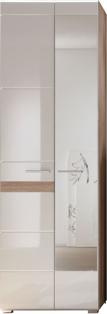 trendteam Garderobe Hochschrank Set-One Eiche San Remo Produktbild 