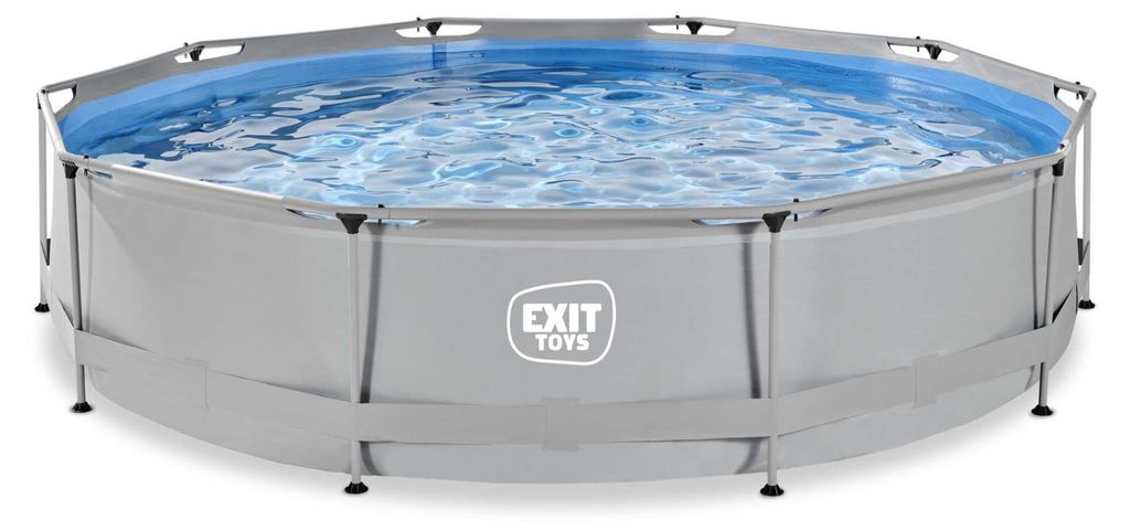 EXIT Soft Grey Rahmenpool ø360, Aufstellpool, mit Produktbild 
