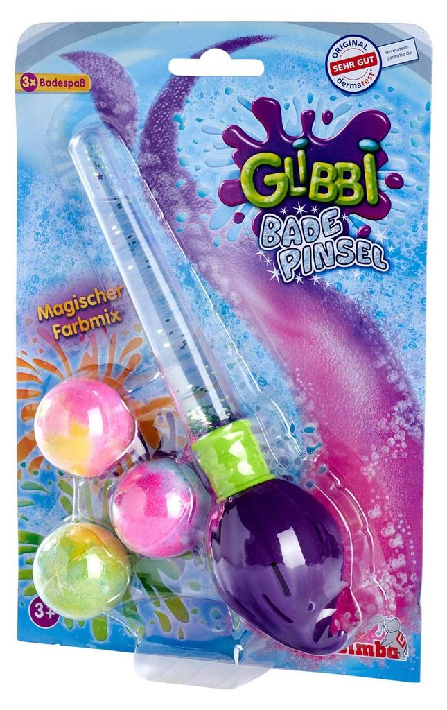 Bomby do koupele Simba Kartáče do koupele Glibbi, různé Obrázek produktu 