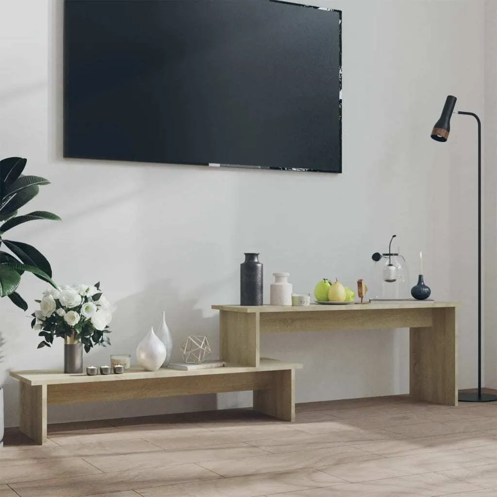 Maison Exclusive Meuble TV Chêne Sonoma 180x30x43 cm en Bois Ingénieré