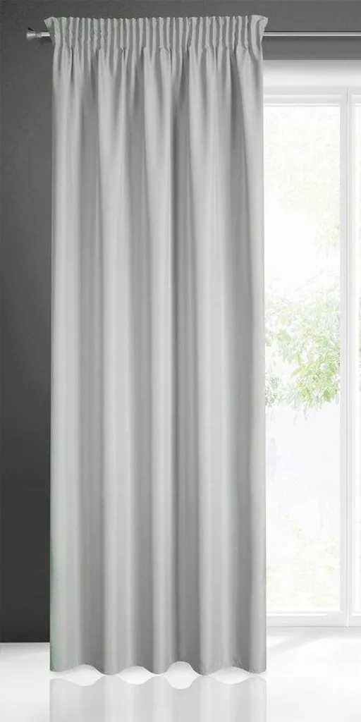 Rideau occultant épais 140x270 cm en polyester pour un noir complet