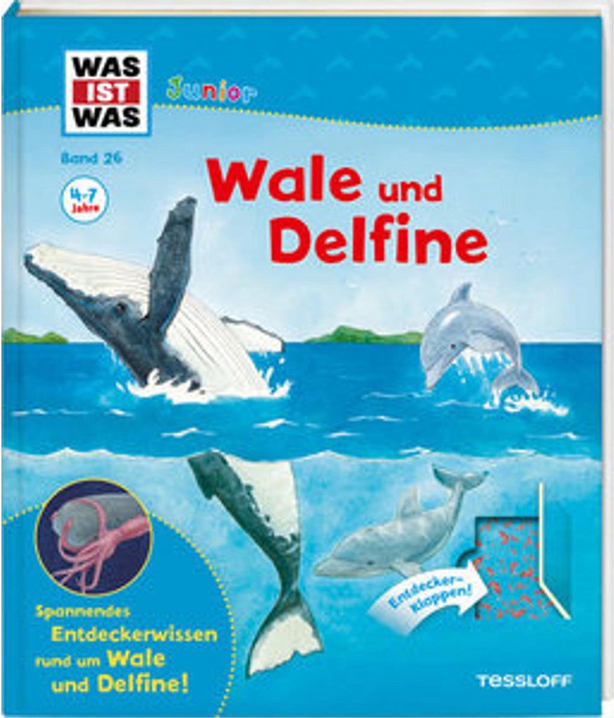 WAS IST WAS Junior 26. Wale und Delfine Produktbild 