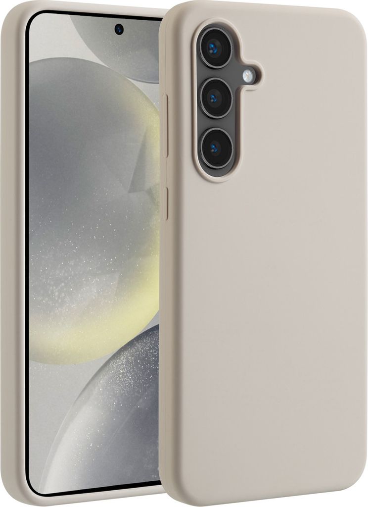 Accezz Liquid Silikoncase mit MagSafe Samsung Galaxy S24 FE - Stone