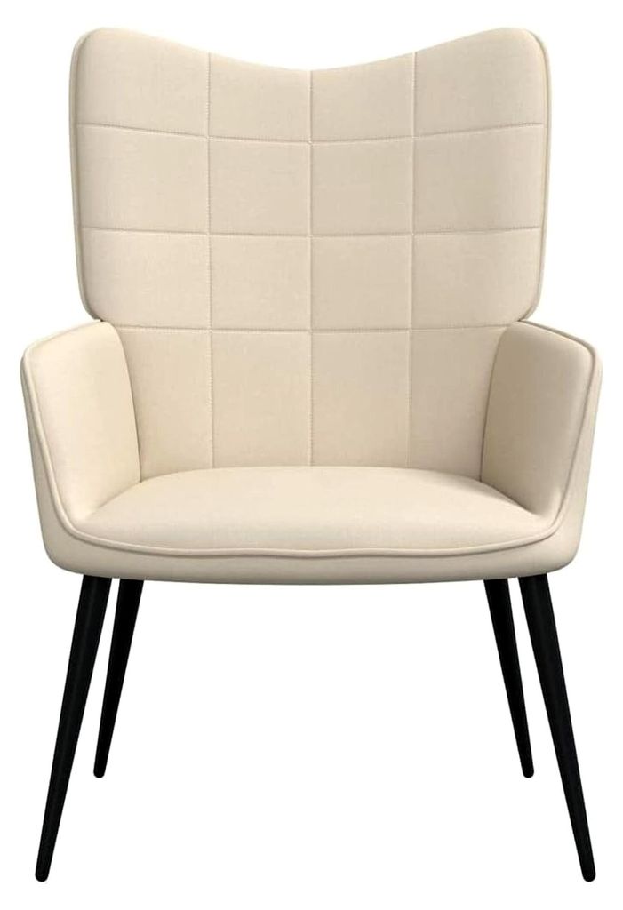 Ergonomischer Bürostuhl für Esszimmer und Wohnzimmer in Creme