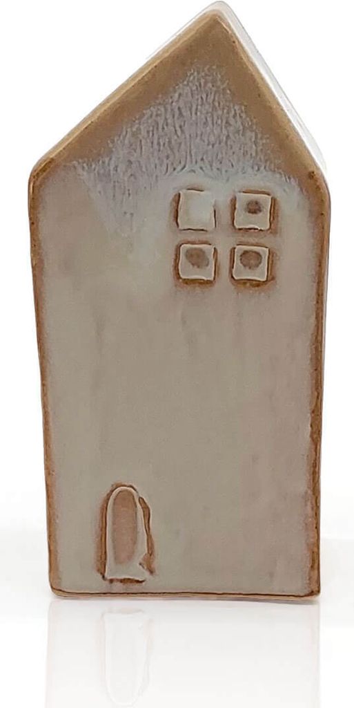 Haus groß, 11x5,5cm, sand