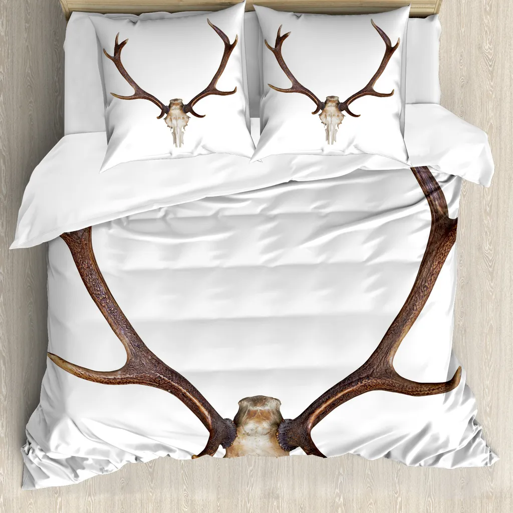 Copripiumino ABAKUHAUS Antlers Skeleton Hunter 155x220 - Trend 2026