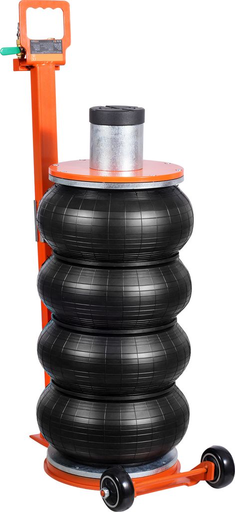 SucceBuy 6 Tonnen/13000 lbs pneumatischer Wagenheber, 2–5 Sekunden Heben, erhöhte Säule, verstellbarer Griff, platzsparend, dicke Gummiauflage,...