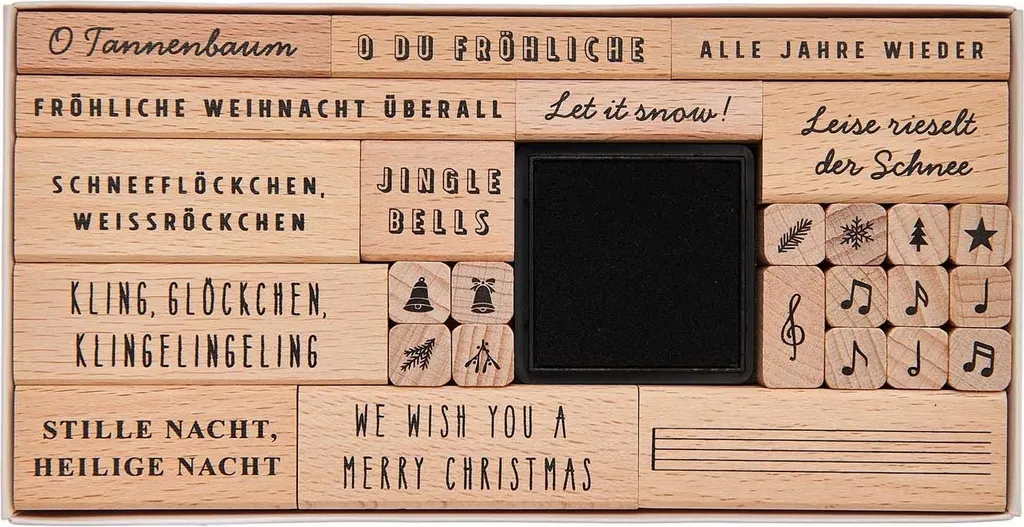 Réussissez vos DIY de Noël facilement avec le set tampons XL Rico Design