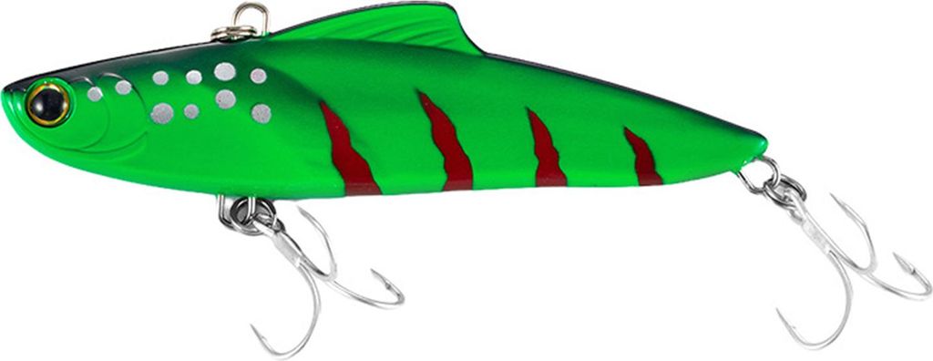 10CM/33G VIB Angelköder mit Haken Sinking Reflective 3D Harter Künstlicher Köder Süßwasser Salzwasser Forelle Bass Zander Angelzubehör