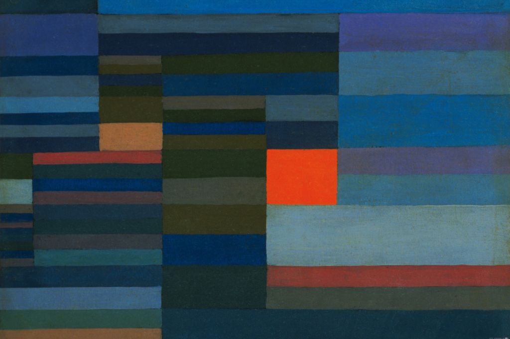 Paul Klee Kunstdruck Bild - Feuer Am Abend, 1929 (80 x 120 cm)