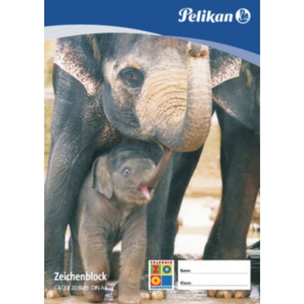 Pelikan 224824, Kunstdruckpapierblock, 100 g/m², 20 Blätter Produktbild 
