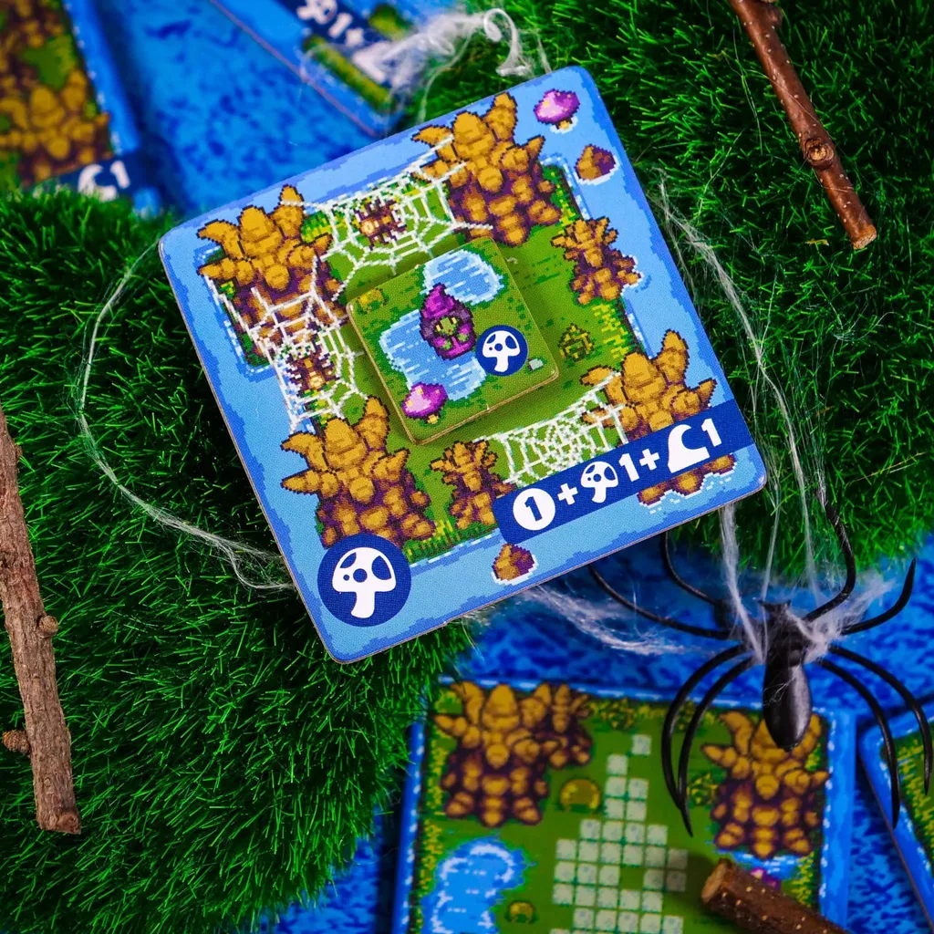 Jeu de Plateau Stratégique Overboss Muduko - Placement de Tuiles Rétro - 11