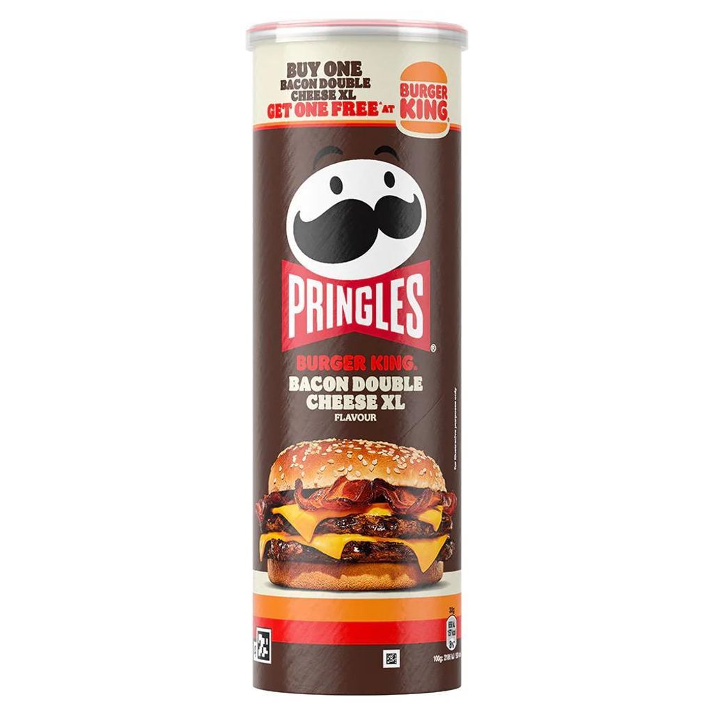Pringles Burger King Bacon Double Cheese XL 165g