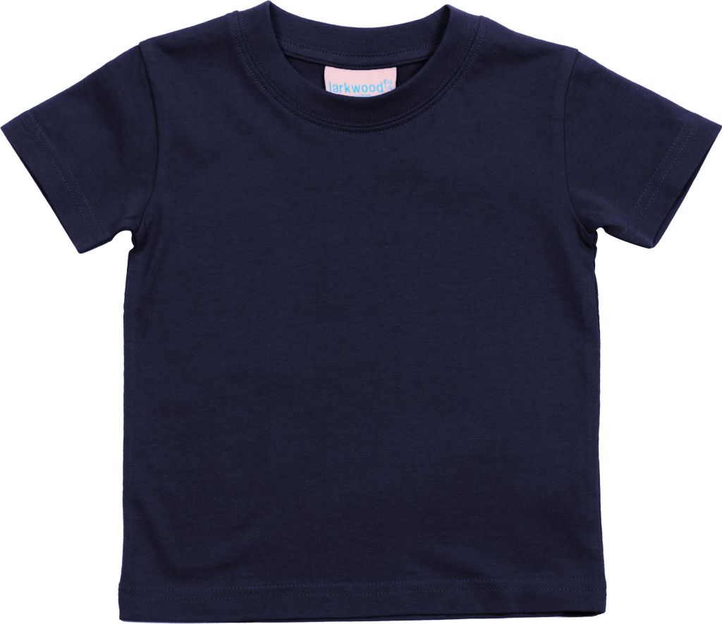 Larkwood Baby T-Shirt mit Rundausschnitt RW789 (24-36 Monate (86-92)) (Marineblau)