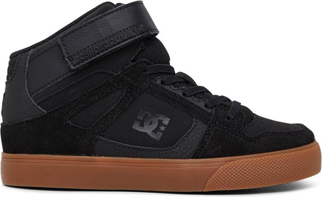 Dc Pure High-Top Ev Kinderschuhe - Schwarz - Us3K