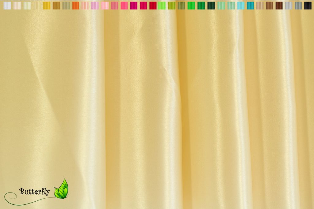 Satinstoff 9,5m x 150cm, Farbauswahl:champagner 815
