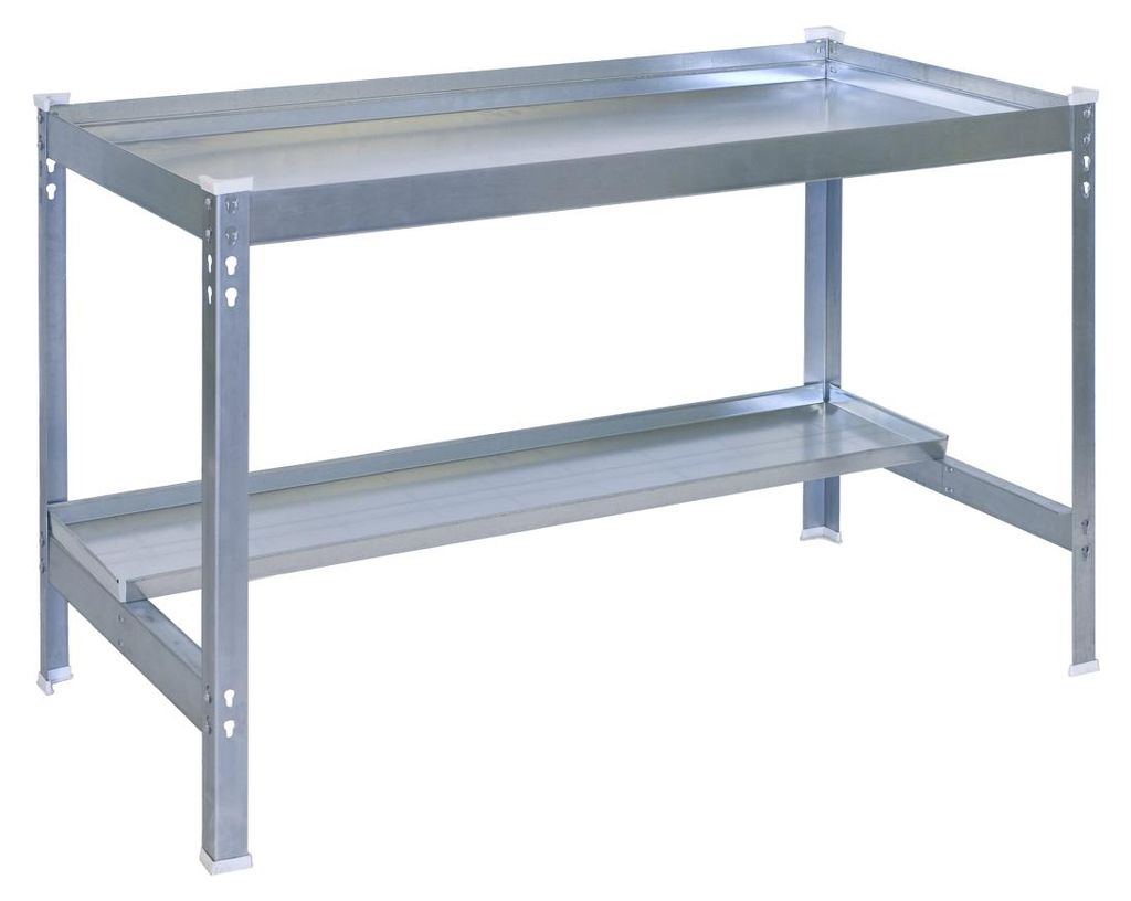 Etagère Simongarden Desk 900x600 Galva/galva Galvanisé Image du produit 
