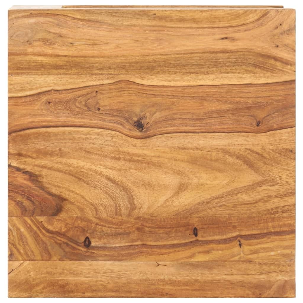 "Winter Sale" Couchtische - Braun Couchtisch 45x45x40cm Massivholz Akazie DE9563292